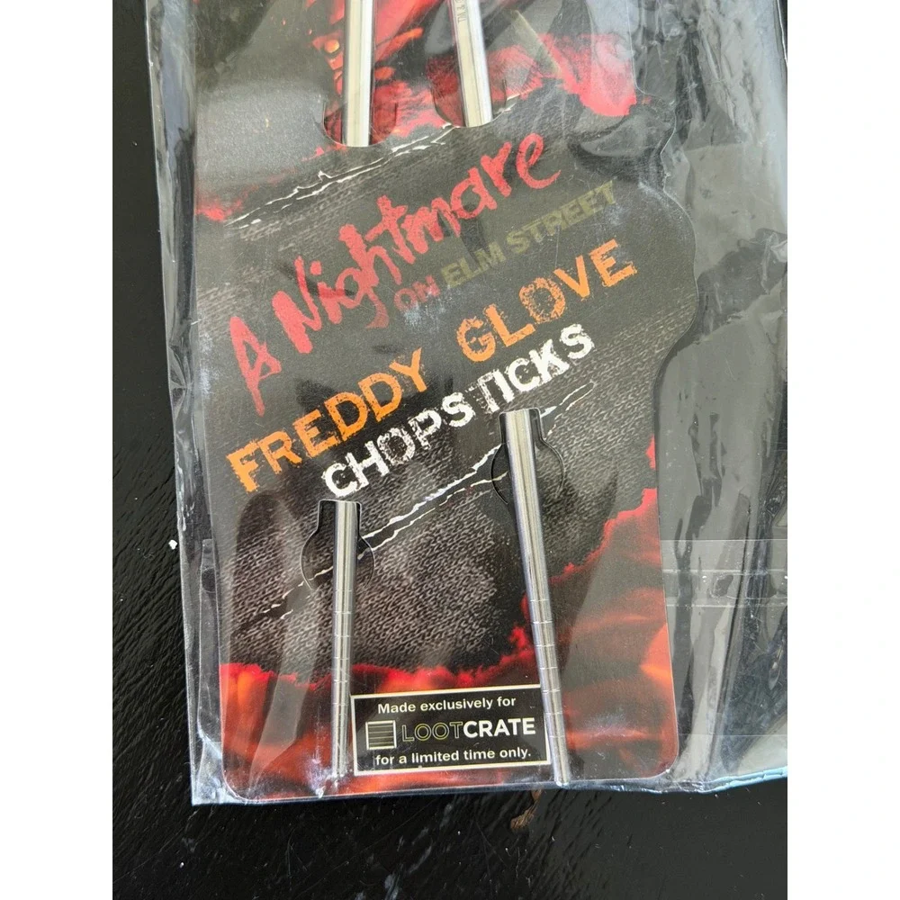 Nightmare on Elm Street Freddy Krueger Glove Chopsticks Loot Crate Exclusive NEW